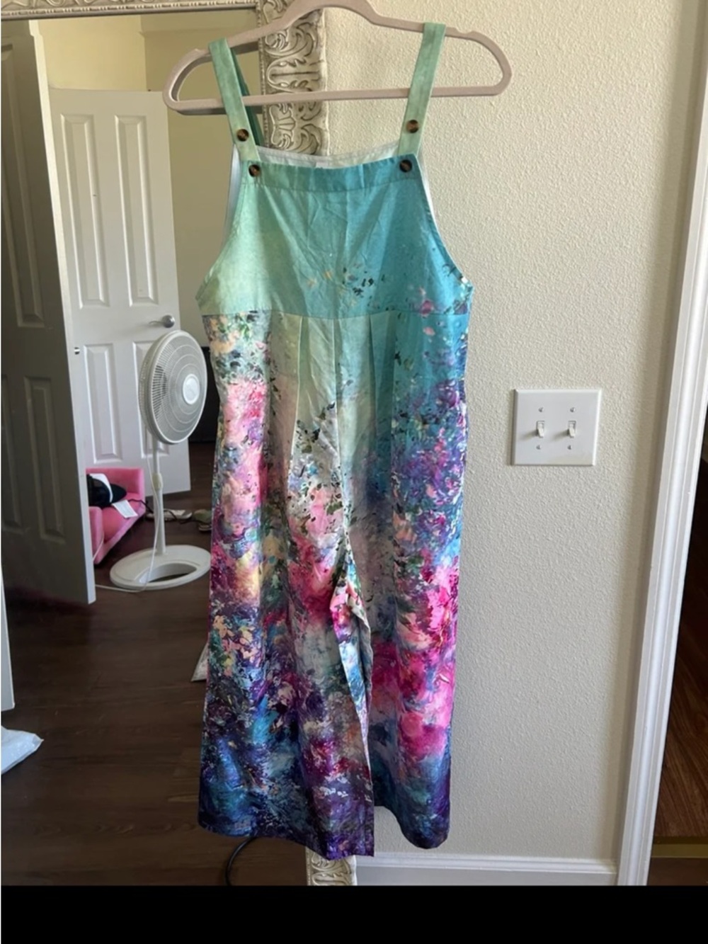Women’s floral print jumpsuit